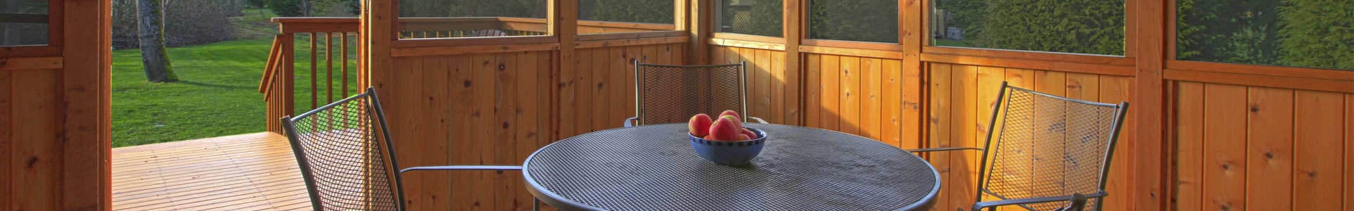 screened porch benefits