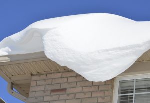Winter Snow on a Roof