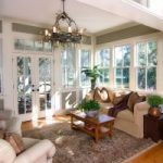 A 4-season sun room allows you to enjoy the beautiful view of the outdoors without having to worry about pests and inclement weather!