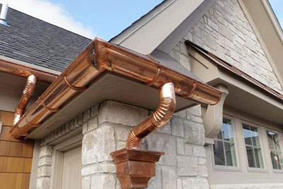 Copper Gutter